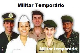 militar de temporario